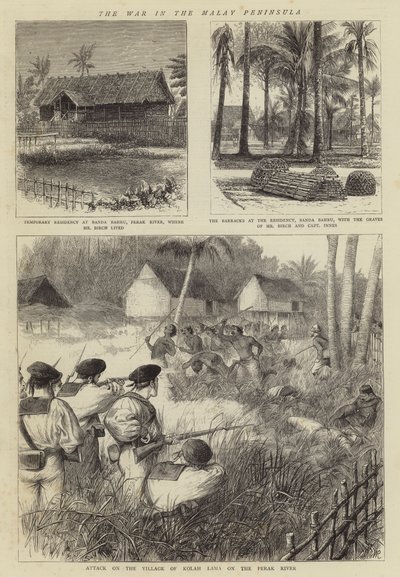 La guerre dans la péninsule malaise - William Ralston